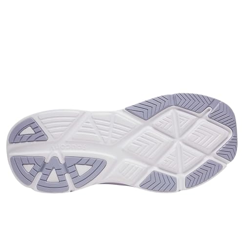 Saucony Women's Guide 18 Sneaker, Wistful/Aster, 10