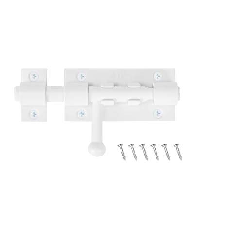 Image of 4 Inch Slide Barrel Bolt Latch Door Slide Lock Heavy Duty Gate Latches