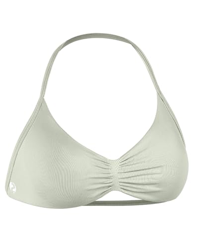 Image of AUROLA Influence Strappy Bra Sports Bras for Women, Backless Padded Impact Strappy Bra Workout Gym Yoga with Removable Cups