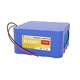 HJGHY 12.8V 6Ah 12Ah 24Ah 充電式交換用LiFePo4リチウムイオンバッテリー（ケーブル付き）ソーラー街灯緊急照明バックアップバッテリー,Two,12.8V 24Ah