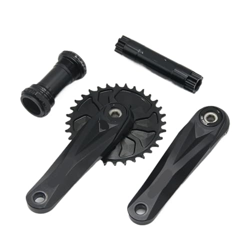 �}�E���e�����]�� 29mm �N�����N�Z�b�g 160 165 170mm �g���C������o�C�N �N�����N �X�s���h�� �ɑΉ�(ES Black 32t BB)