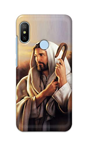 Image of PRINTFIDAA Catholic Image of Jesus Christ from Slovakia Hard Back Cover for Mi A2 Back Cover -(P6) KAT1003