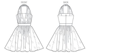 Mccall Pattern Company M6836 Misses Dress Sewing Template, Size A5 #TOP1