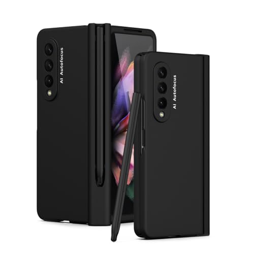 Funda para Samsung Galaxy Z Fold 3 con soporte S Pen y protector de pantalla