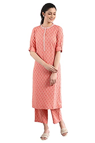 Image of Aurelia Women's Viscose Regular Fit Regular Kurta
