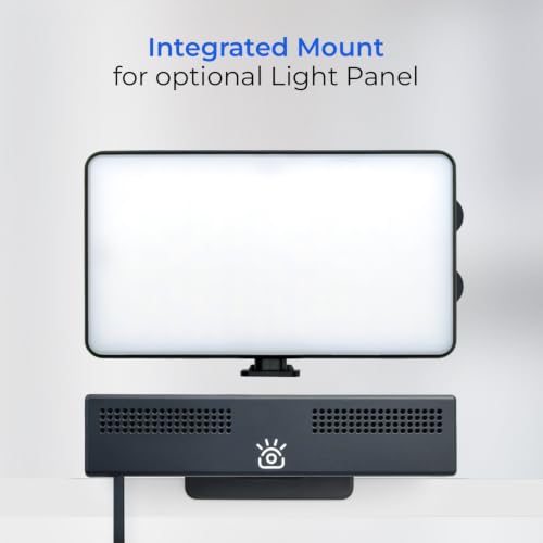 Image of iContact Camera Pro 4K HD Webcam Charging | Eye Contact, Noise Cancelling Mic, Plug and Play USB for Mac & PC Zoom Certified, Works with Teams, Meet, and Video Calls