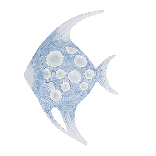 Bownew Metallfisch-Wanddekoration zum Aufhängen im Freien Cover