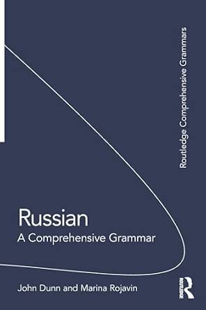 Russian Routledge Amazon.com: Russian: A Comprehensive Grammar (Routledge Comprehensive ...