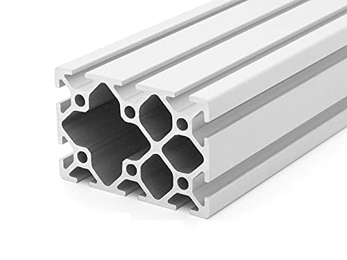 Profil aluminiowy 40x60L typ I rowek 5 (lekki), srebrny eloksalowany profil aluminiowy 40x60 profil aluminiowy 40x60 profil systemowy monta?owy 1600 mm