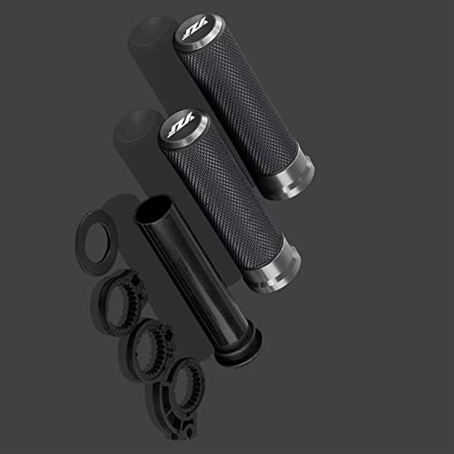 Poignées de guidon pour Yamaha YZF R1 R3 R6 et R25 embouts de moto noir