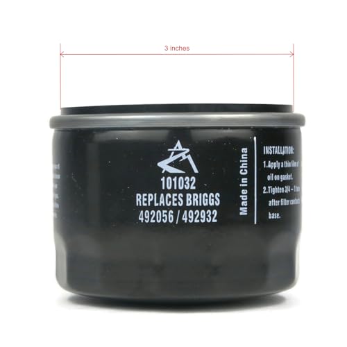 The ROP Shop | Oil Filter fits MTD LT1500 LT3800 LT4200 LT4600 R1000 RER1000 RZT34 T1000 T1200