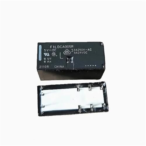 Relais 10PIN F1LDCA005R 5V DCV5 pour circuits électroniques et circuits imprimés 5PCS