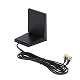 【Antenne WIFI sans fil】 Cette antenne WIFI sans fil peut être tournée et pliée, la longueur du câble est de 110 cm/3,6 pieds, ce qui est facile à transporter et à utiliser.