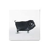 mops bilder ★ IDEAL ALS: Einzigartige Kinderzimmer Deko, Wandbilder Wohnzimmer, Wohnzimmer Deko, Bilder Schlafzimmer & Wand Deko.