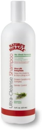 Nature's Miracle Ultra-Cleanse Shampoo No Shed Formula, 16-Ounce (P-5902)