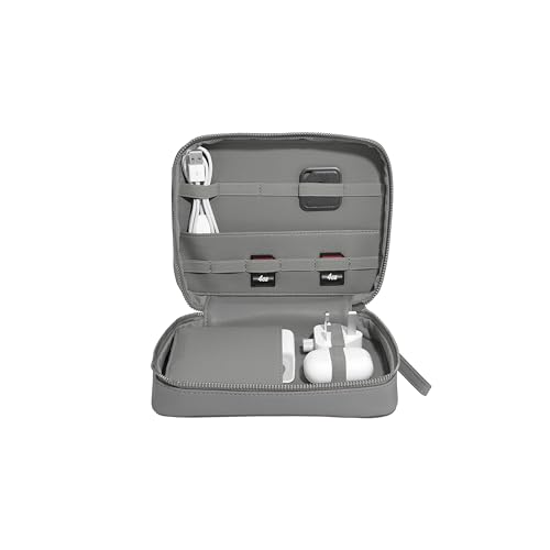 Range-câbles gris ardoise Stackers idéal pour le télétravail - 2