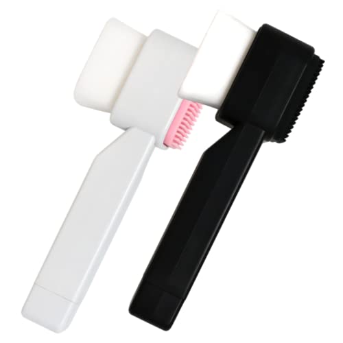 Healeved Ergonomic Handle Face Scrubber Brush Deep Clean and Exfoliate Your Skin Ease