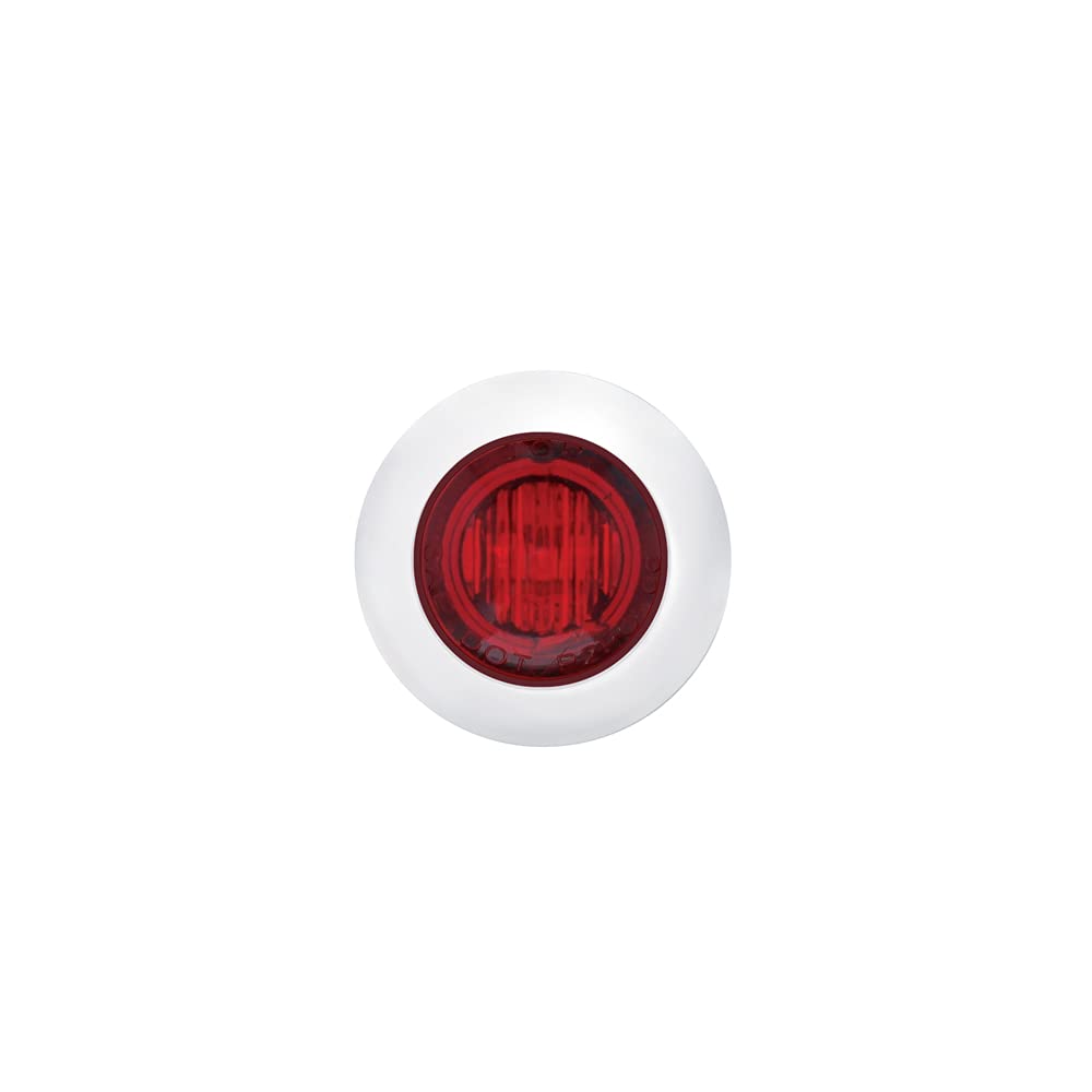 K&S Marker Lights, Flat Oval, Large (S/F) Amber