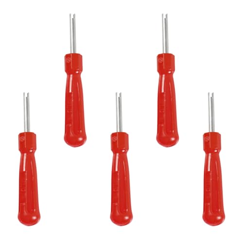 Image of 5PCS Valve Core Removal Tool, Single Head Schrader Valve Stem Core Remover, Motorcycle & Truck Tire Repair Install Tool (Single Head)