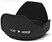 Big Mike's 72mm Tulip Flower Lens Hood for Sony E Mount, Digital Tulip Shape, Reduces Flare, Maintains Exposure, Mechanical Construction
