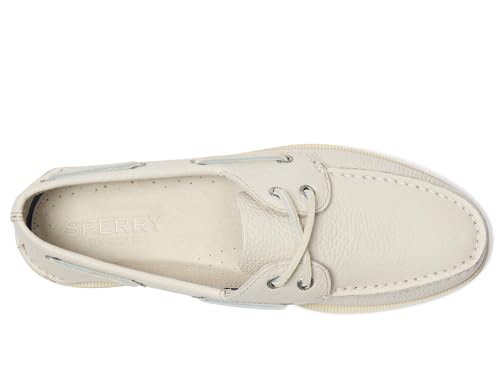 Image of Sperry, Men's, Classic Ao 2 Eye, White, 7.5, X-Wide