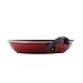 Paula Deen Riverbend Nonstick Frying Pan Set / Fry Pan Set / Skillet Set - 9.25 Inch and 11.5 Inch, Red