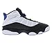 Nike Jordan Men's 6 Rings Basketball Shoes 322992-012 White Game Royal Black 10