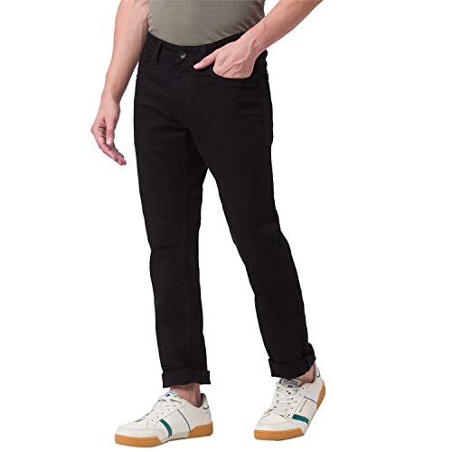 Image of Spykar Men's Rover Regular Fit Mid Rise Casual Jeans