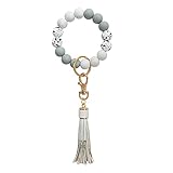 【Das perfekte Geschenk】Sie erhalten ein schönes Schlüsselanhänger Armband und ein Pop Push It Spielzeug, das Ihnen helfen kann, Ihre Reizbarkeit und Stress abzubauen. Egal, ob Sie es für sich selbst oder für Freunde, Familie, Kollegen kaufen, dieses Schlüsselanhänger-Armband ist für ein Stück geeignet. Sehr nützliches und exquisites Geschenk, Sie können es jeden Tag verwenden.