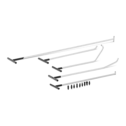 MSW Set De Varillas para Reparar Abolladuras En Carrocería MSW-DA-21 (15 Varillas, Material: Acero Inoxidable, Manejo Sencillo)
