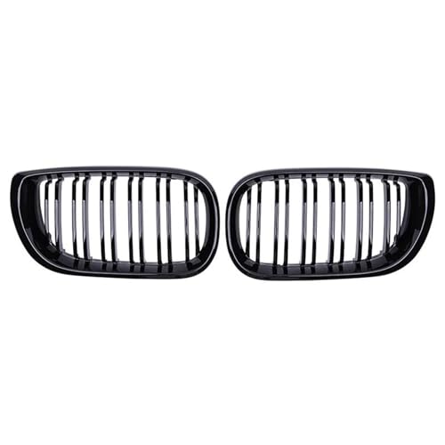 Grille pare-chocs avant BMW E46 2002-2005 noire double haricot sport
