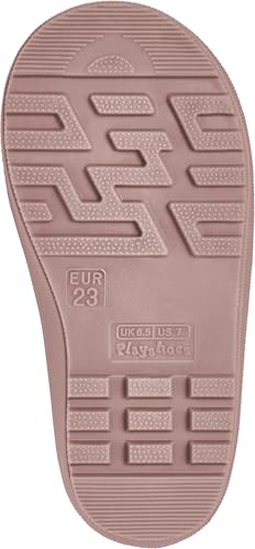 Playshoes Jungen Unisex Kinder Halbschaft Gummistiefel, TPE Rosa, 20 EU