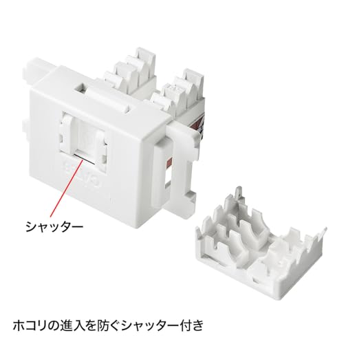 Sanwa Supply Compatible RJ-45 Categoría 6 miniatura 2