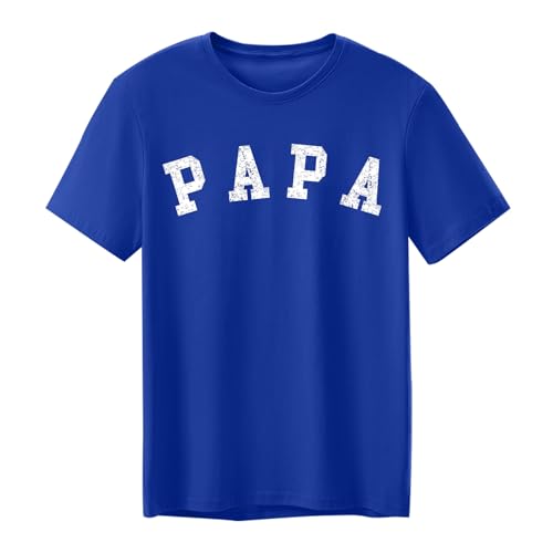 tiorhooe Vatertag Tshirt Für Herren Papa Shirt Lustig Geschenk Vatertag T-Shirts