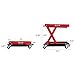 Extreme Max 5001.5059 Wide Motorcycle Scissor Jack with Dolly - 1100 lbs.
