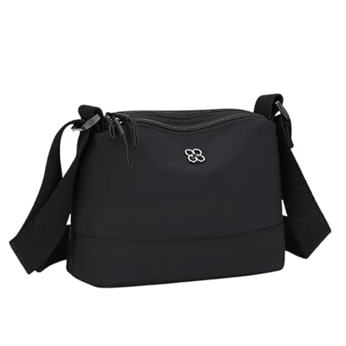 Multi-Compartment Nylon Sling Bag for Women with Multiple Zipper Pockets | Ladies Handbag with Adjustable Strap for Girls Handbag with Multiple Pockets pack of 1-image-22