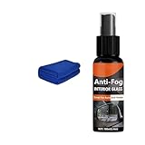 Anti-Beschlag Spray für Windschutzscheibe - 100 ml Anti-Regen Mittel,Scheibenentfeuchter,Für Nachtfahrten, täglichen Arbeitsweg, Wintermorgen, Autobahn, Garage, Auto, LKW, Outdoor