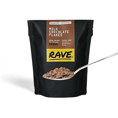Rave Coffee Milk Drinking Chocolate Flakes Cover