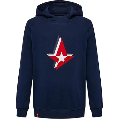 hummel Kid's Chest Marine Hoodie, Navy Cover