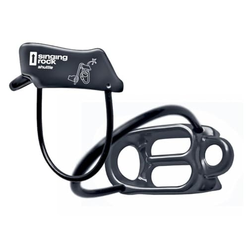 Sicherungsgerät Shuttle (Belay Tube), Farbe: Schwarz