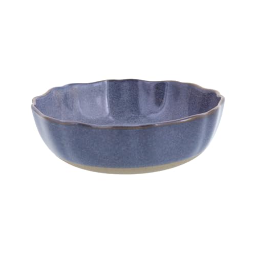 テーブルウェアイースト(Tableware East) 花型ボウル S 窯変 Carina 赤土ブルー 14cm 食洗機対応 44-083-01