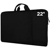 EVICIV 22 Inch Sleeve Case Built-in Soft Lining Padded Zipper, Protective Laptop Bag Compatible with Portable Monitor/Laptop for 17-22 Inch