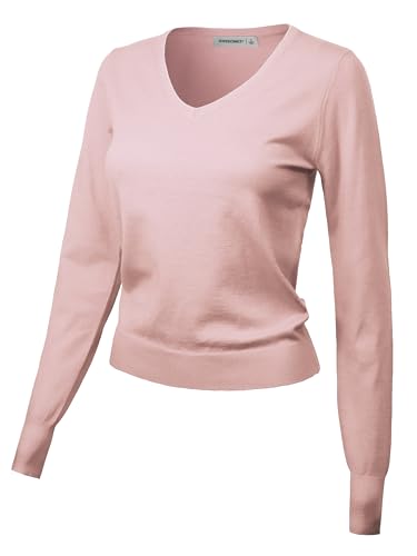 Image of Women's Awesome 21 Women's Knit V-Neck Cardigan Basic Sweater