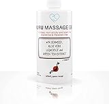 Japanese Nuru Massage Therapy Gel | Aloe Vera, Seaweed, Green Tea, Liquorice, & Vitamin B5 | 33.81 fl oz