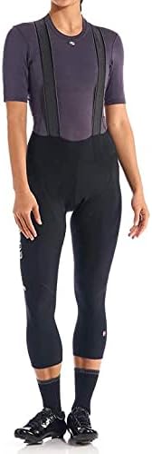Giordana Women's FR-C Pro Thermal Cycling Bib Knicker, Black, XL