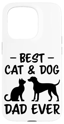 El mejor papá de gato y perro Carcasa para iPhone 15 Pro