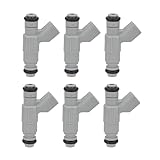 Vphix 6pcs Fuel Injectors Replacement for 2004 Ford Explorer Sport Trac Mercury Mountaineer 4.0L V6 0280156184 822-11187