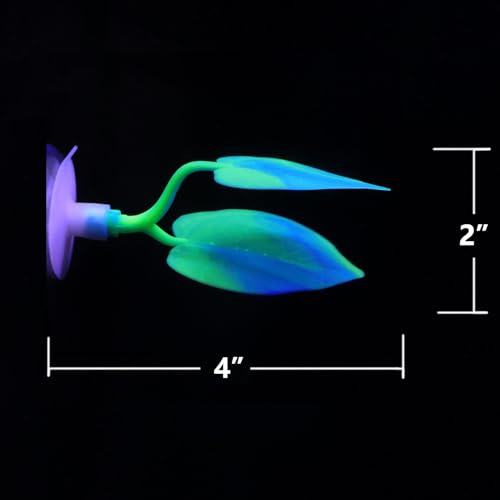 Image of 2PCS Silicone Betta Fish Leaf Hammock, Aquarium Fish Tank Resting Spot Bed for Betta Fish