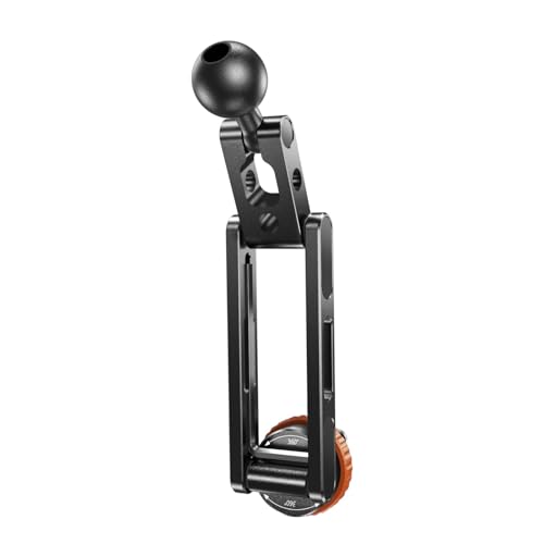 Support de téléphone en aluminium avec rotule 17mm durable pour grille d'aération
