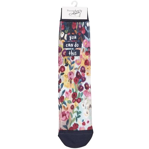 Calcetines You Can Do This Primitives by Kathy altos unisex multicolor de algodon comodo 4